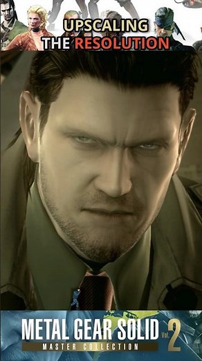 Upscaling the Resolution | #MGS4 #ItsTheZigMan #MetalGear #metalgearsolidmastercollection