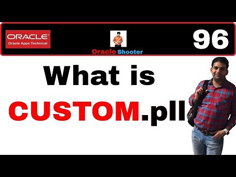 Apps Technical 96: What is CUSTOM.pll and How to use it for standard form customization