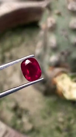 2.11 Carat Pigeon Blood Cut Ruby – The Natural Beauty and King of All Gemstones