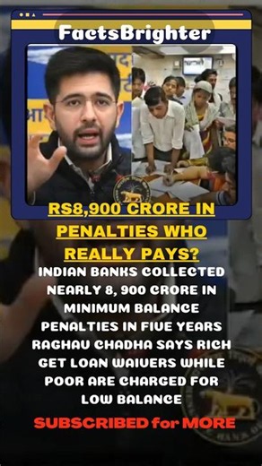 ₹8,900 Crore in Low Balance Charges? The Banking Debate Explained 💰