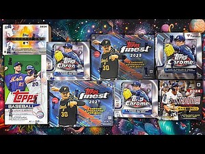 Opening 2025 Topps Finest, Topps Chrome, 2022 Topps Update & MORE New Baseball Cards!