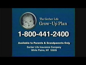 The Gerber Life Grow-Up Plan ad from 2002