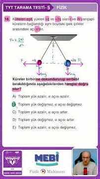 🚀 MEB Physics TYT Screening Tests 5th Test Question-18 [2026] #shorts