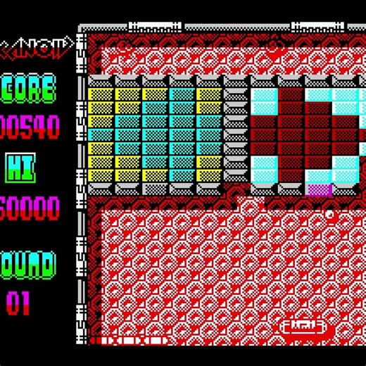 #Arkanoid: Revenge of Doh 4K #HQ #Spectrum gameplay #remastered #quality 1987 classic #gaming retro
