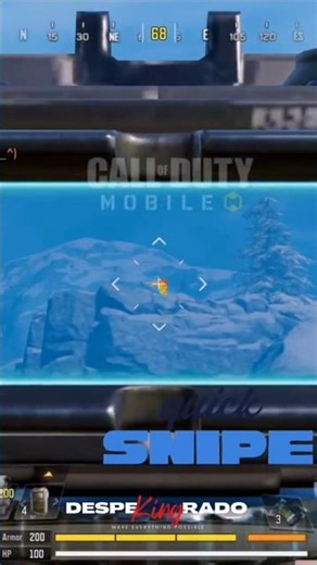 INSANE Quick Snipe HEADSHOT 🎯 | CODM #shorts #codm #callofduty