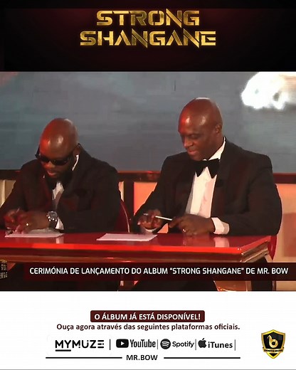 Mr. Bow Assina Memorando com a ETM Durante o Lançamento do Álbum “Strong Shangane” 🎶🤝 O lançamento do álbum Strong Shangane foi também palco de um momento especial: assinei um memorando de entendimento com a ETM – Empresa Municipal de Transportes Públicos da Matola, através do qual passo a ser embaixador da marca. Uma parceria que reforça o compromisso com a promoção da cultura, da mobilidade e do orgulho moçambicano. 🇲🇿✨ #StrongShangane #MrBow #BawitoMusic #ETM #Matola #Parceria #MúsicaMoça