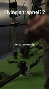 Close call with metal shrapnel | Cast in Steel