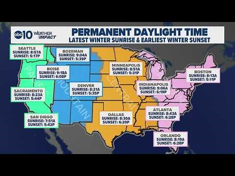 What to know about permanent daylight saving time, now on the horizon