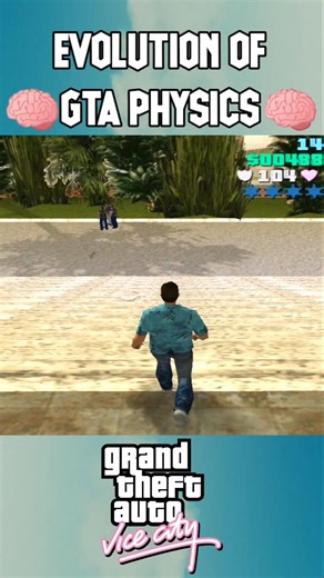 Evolution of🧠Gta Physics🧠#viral#shorts#short#youtubeshorts#gta