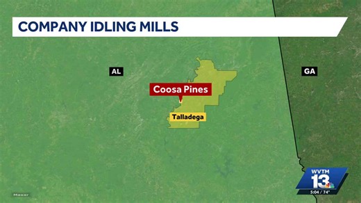 Domtar to idle operations at Coosa Pines and Talladega mills