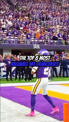 Top eight most valuable NFL franchises