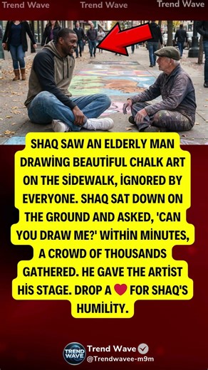 Shaq and the Street Artist