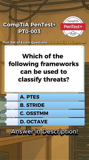 CompTIA PenTest+ (PT0-003) Exam-Style Practice Question 2026