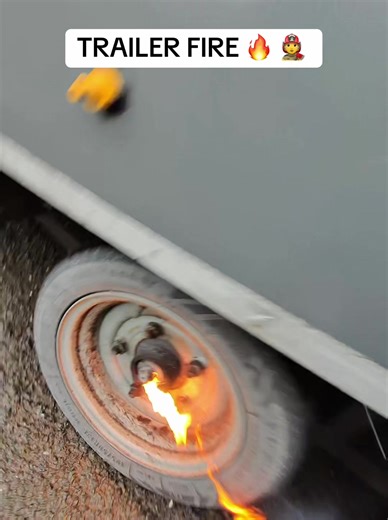 Trailer Fire Incident at Job Site