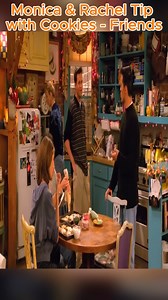 Monica & Rachel Tip with Cookies - Friends #fblifestyle | Friends Show Fan's