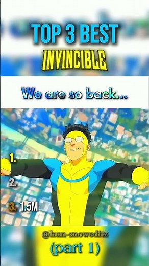 These INVINCIBLE edits are CRAZY💛 (PART 6)