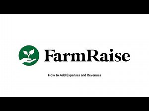 How to Add an Expense and Revenue