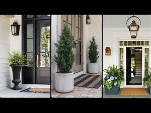 Front Porch Planter Ideas