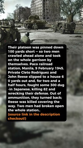 Two Men Held Off a Whole Garrison for Hours #short #history #ww2
