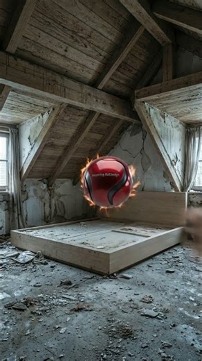 From Abandoned Attic to Pure Calm ✨ #renovation #beforeafter #interiordesign