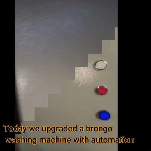 Brongo Washing Machine PLC Control Upgrade | Industrial Automation Retrofit #shorts