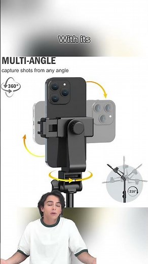 Capture Every Moment with the Liphisy Tripod for Cell Phone & Camera! 📸