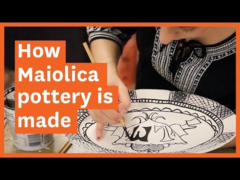 How Maiolica is made with Lindsay Montgomery