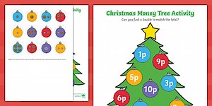 Christmas Money Tree Activity