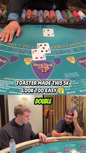 Toaster made this 5k look too easy 😮‍💨#toasterirl #casino #ytshorts #comback #viral
