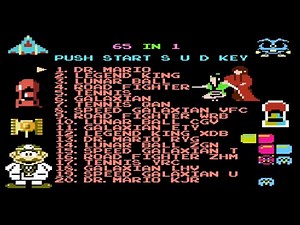 NES 65-in-1 Cartridge Playthrough : Hidden Gems & Classics