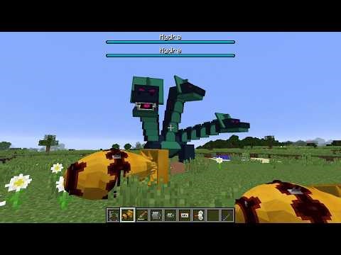 Can the Hydra Boss Survive NUCLEAR WEAPONS in minecraft?
