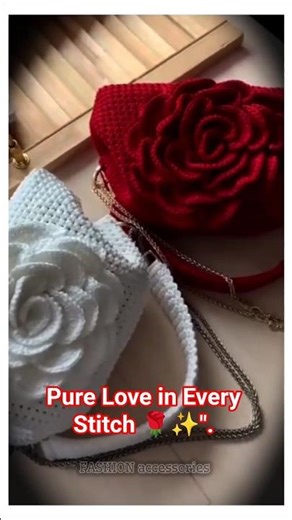 The Most Beautiful Handmade Rose Bags 🌹✨ | Gift Ideas 2026