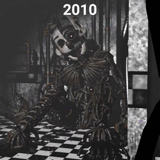 FNAF Fourth Closet Ennard over the years
