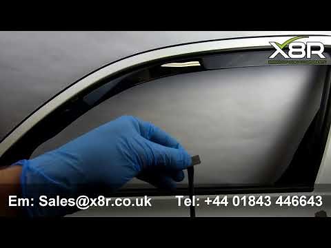 Wind Rain Deflectors Fitting Clips Replacements Heko G3 Climair Aftermarket Install Instructions