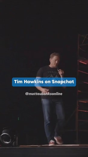 2K views · 37 reactions | Tim Hawkins on Snapchat. #comedy #standup #standupcomedy #funny #timhawkins | Matt Eubanks | Facebook
