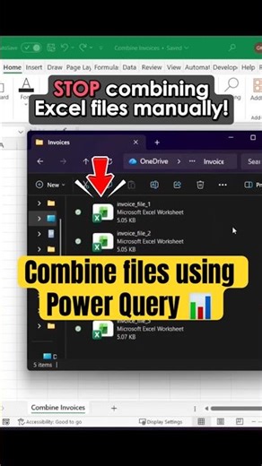 How to Combine Multiple Excel Files Automatically with Power Query
