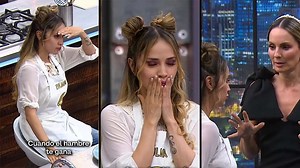 VIDEO. ¡No aguantó la tentación! Zulma Rey se comió el plato antes de pasar al atril