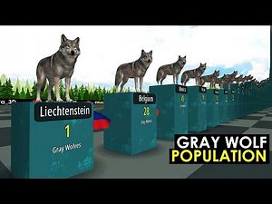 Gray Wolf Population by Country 2026