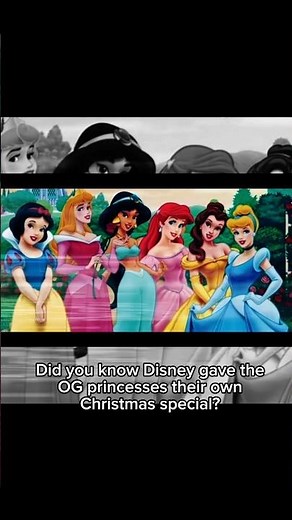 Did You Know Disney Made a Princess Christmas Special? 🎄✨