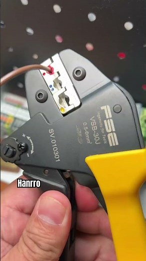 Hand Crimping Tools for Insulated Terminals for Electricians #crimpingtools #electricians