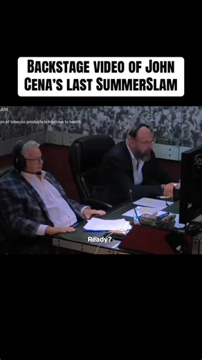 Backstage video of John Cena at his last Summerslam #wwe #johncena #codyrhodes #brocklesnar #romanreigns