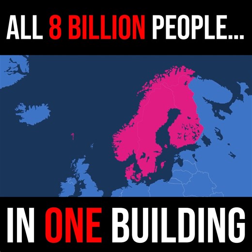 8 billion people Under One Roof | Real Life Lore