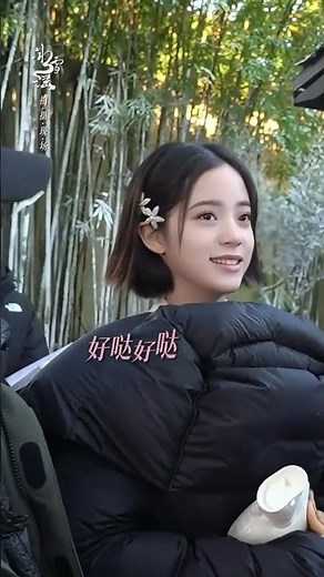 Vengo Gao 高伟光 💕 #高伟光 #cdrama 冰雪谣 Snowfall behind the scene