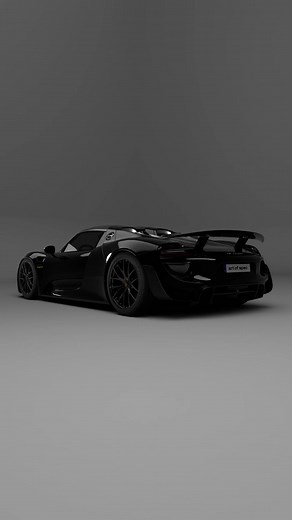 Porsche 918 Spyder: A Midnight Showcase