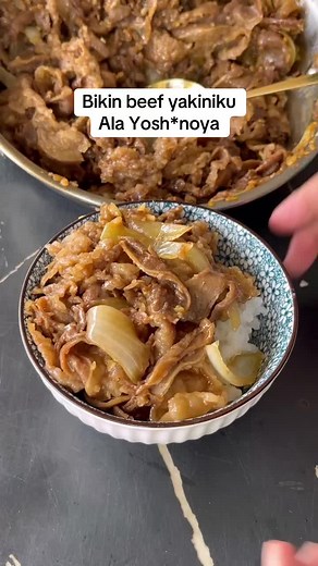 Resep Beef Yakiniku Enak ala Yoshinoya