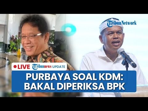 🔴LIVE: Purbaya 'Sindir' Dedi Mulyadi Buntut Simpan APBD di Giro: Bisa Diperiksa BPK
