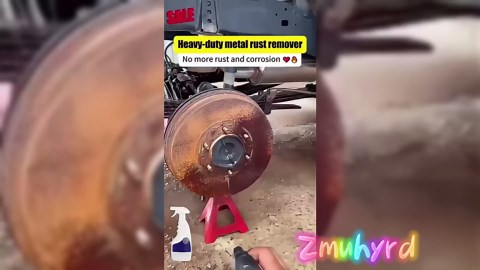 Acssart Heavy-Duty Metal Rust Remover, Acssart Anti-Rust Converter Spray, The Magician in the Toolbox, Multipurpose Rust Remover Spray Suitable for Various Steel Bars and Iron Frames (2Pcs)