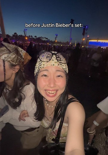I still remember my brother downloading this song into our shared iPod nano 😭 #justinbieber #bieberchella #coachella #weekend2
