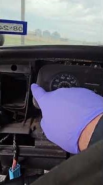 Ford Crown Vic dash trim and cluster removal