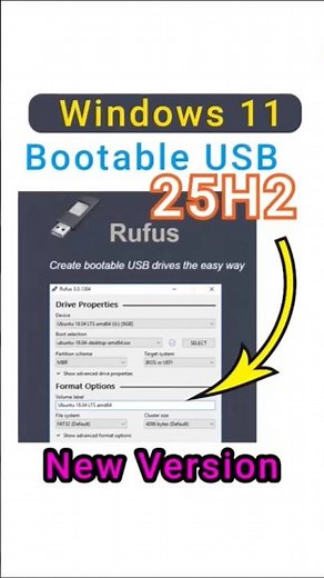 Make Bootable USB in Rufus (Windows 11 25H2) 🔥 2025